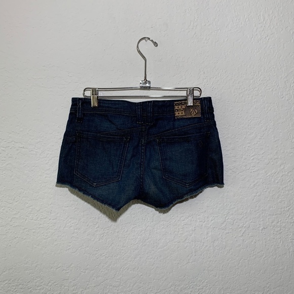 ❤️ Volcom Jeans High Voltage Cut Off Shorts - Picture 3 of 11
